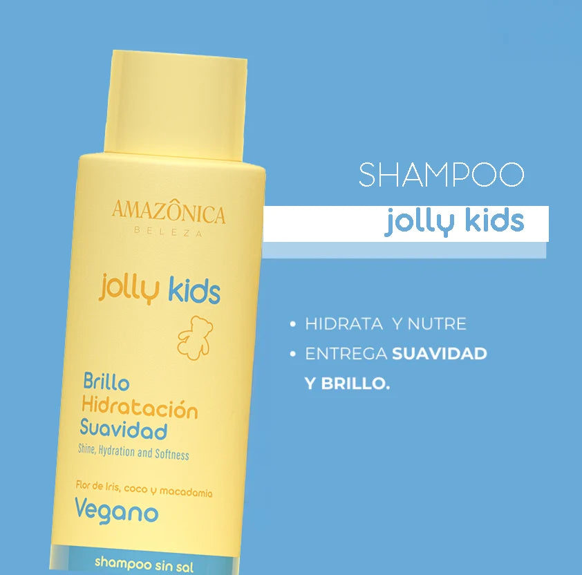 SHAMPOO JOLLY KIDS *500ML AMAZONICA BELEZA