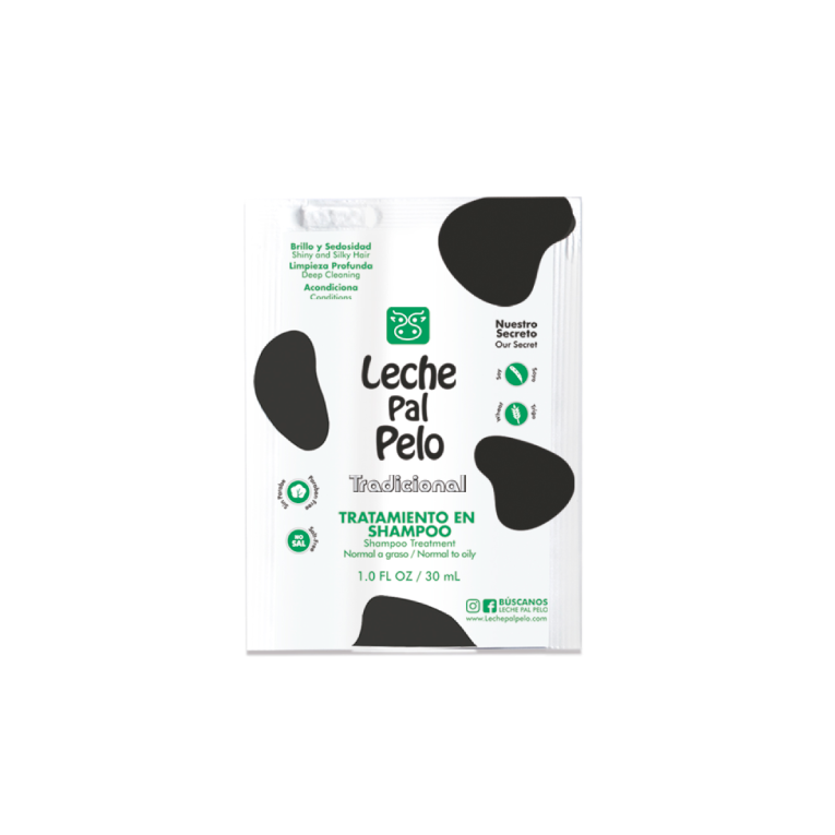 Shampoo Tradicional Hidratación Sobre 30ml Leche Pal Pelo
