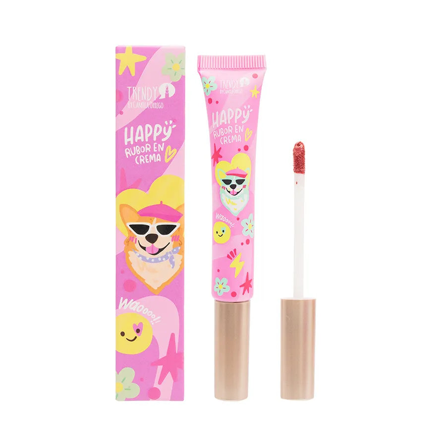 Rubor en Crema Happy Trendy HRC1326