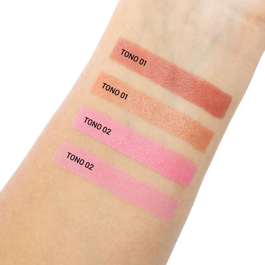 Rubor Dúo Polvo y Crema Mia Blush Trendy