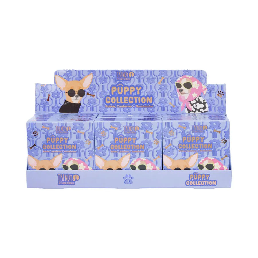 Paleta de rubor e iluminador Puppy Collection 16 g Trendy PK12