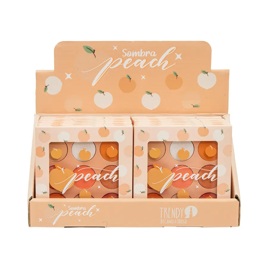 Sombra de Ojos Frutas Peach Trendy