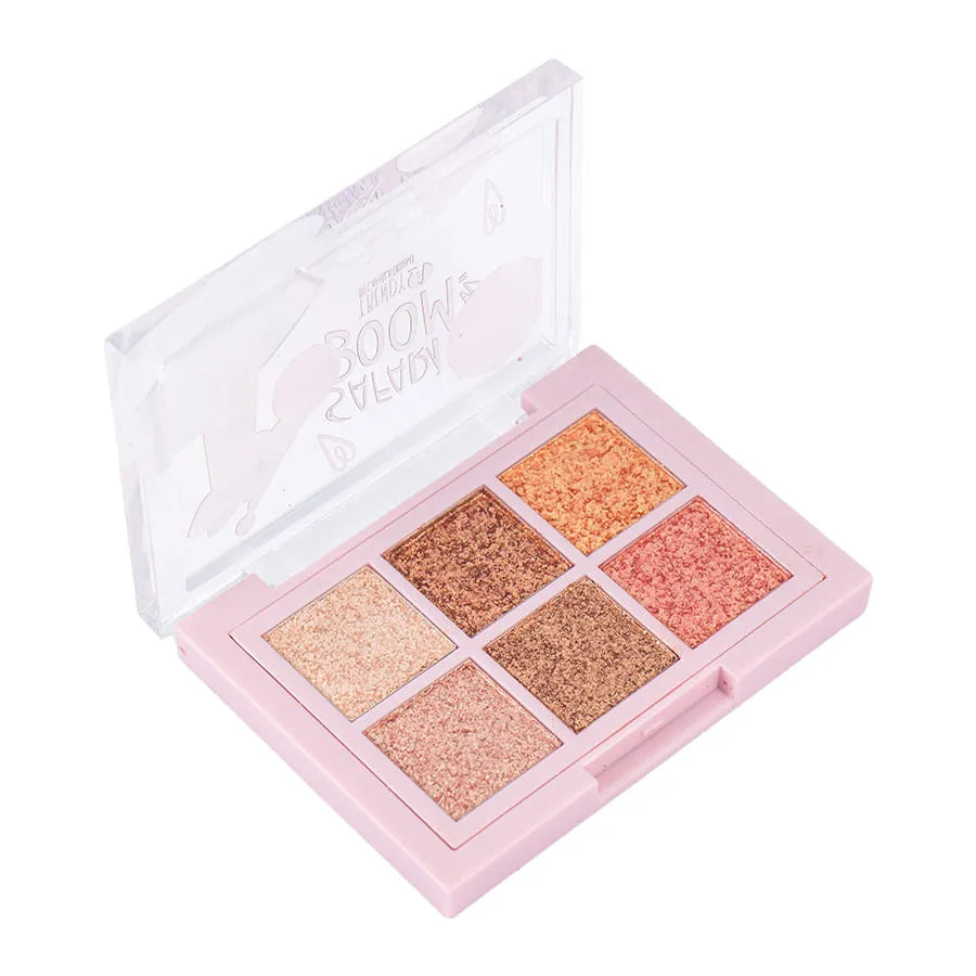 Paleta de sombras Safari Boom 6 tonos Trendy SSB1867