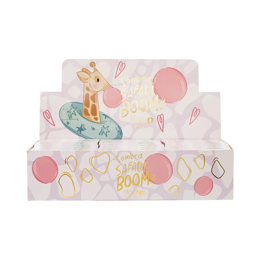 Paleta de sombras Safari Boom 6 tonos Trendy SSB1867