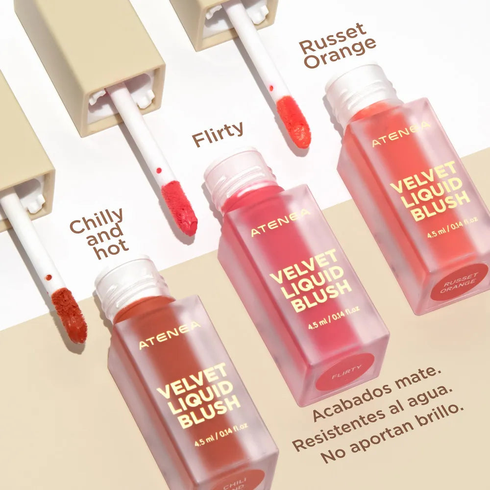 Rubor líquido Velvet 4,5 ml Atenea