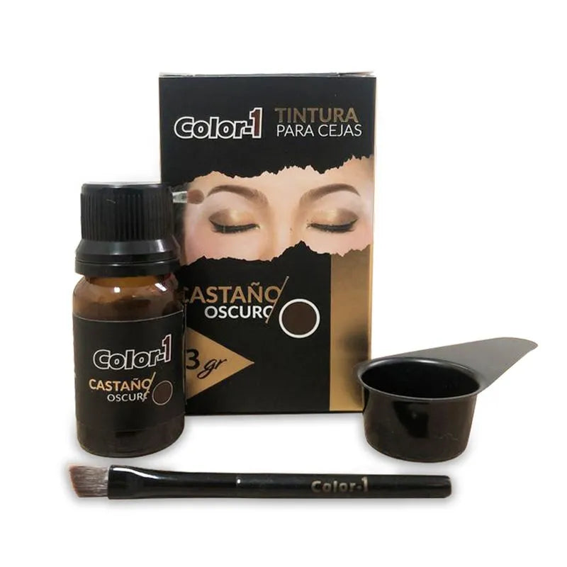 Tintura para Cejas Color 1 Frasco 3 g