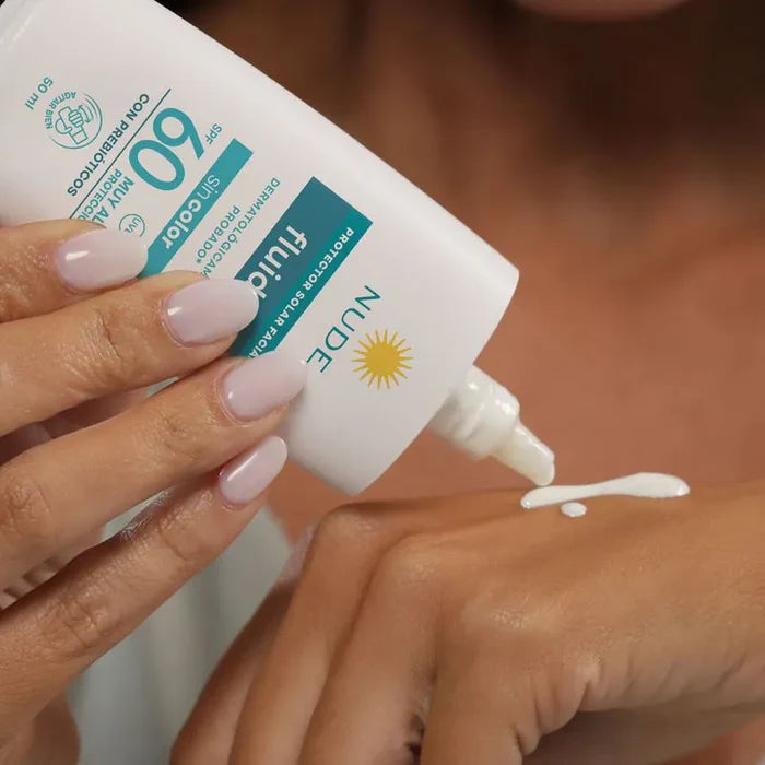 Protector Solar Fluido SPF60 50 ml Sin Color Nude