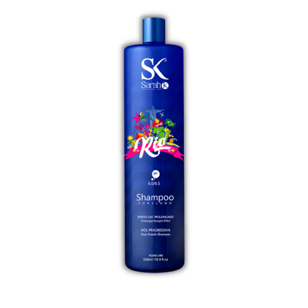 Shampoo Forblond matizador para rubios Rio Sara K 500 ml