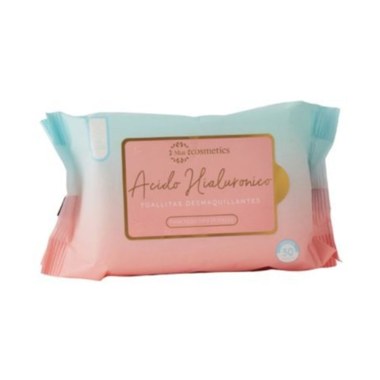 Toallitas Desmaquillantes Ácido Hialurónico x30 Miis Cosmetics