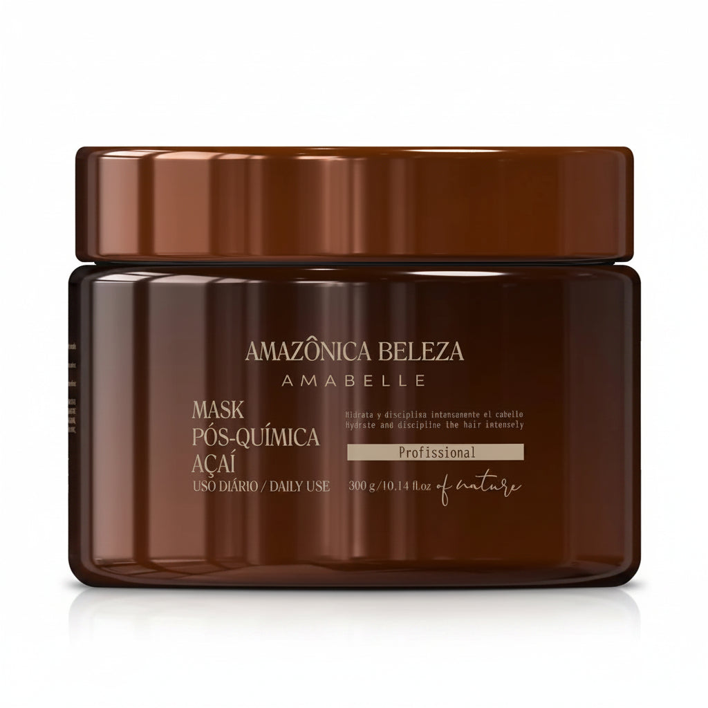 MASCARILLA POST QUIMICA ACAI *300ML AMAZONICA BELEZA