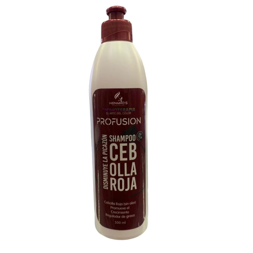 Shampoo De Cebolla Roja Para El Crecimiento 300 ml Cromopel