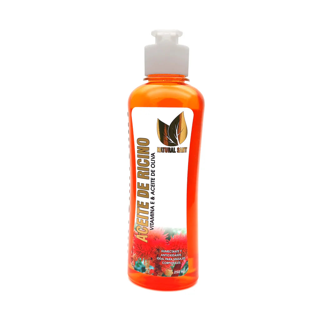 Aceite De Ricino 250 ml Natural Sant