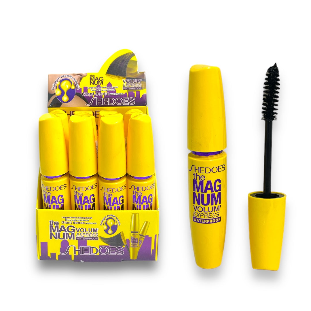 Máscara de Pestañas Waterproof The Magnum Volum Express 10 ml Shedoes