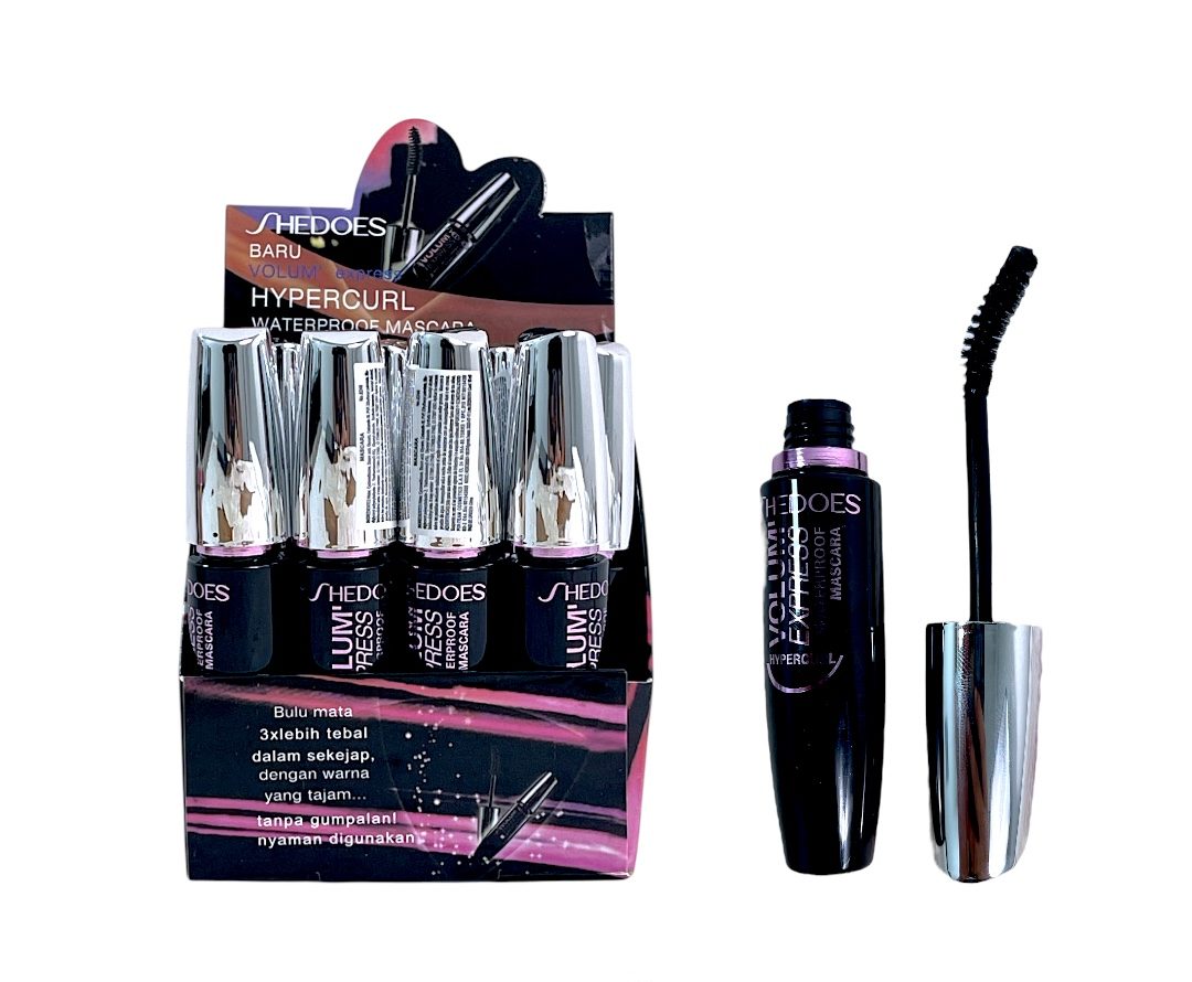 Máscara de Pestañas Waterproof Hypercurl 10 ml Shedoes