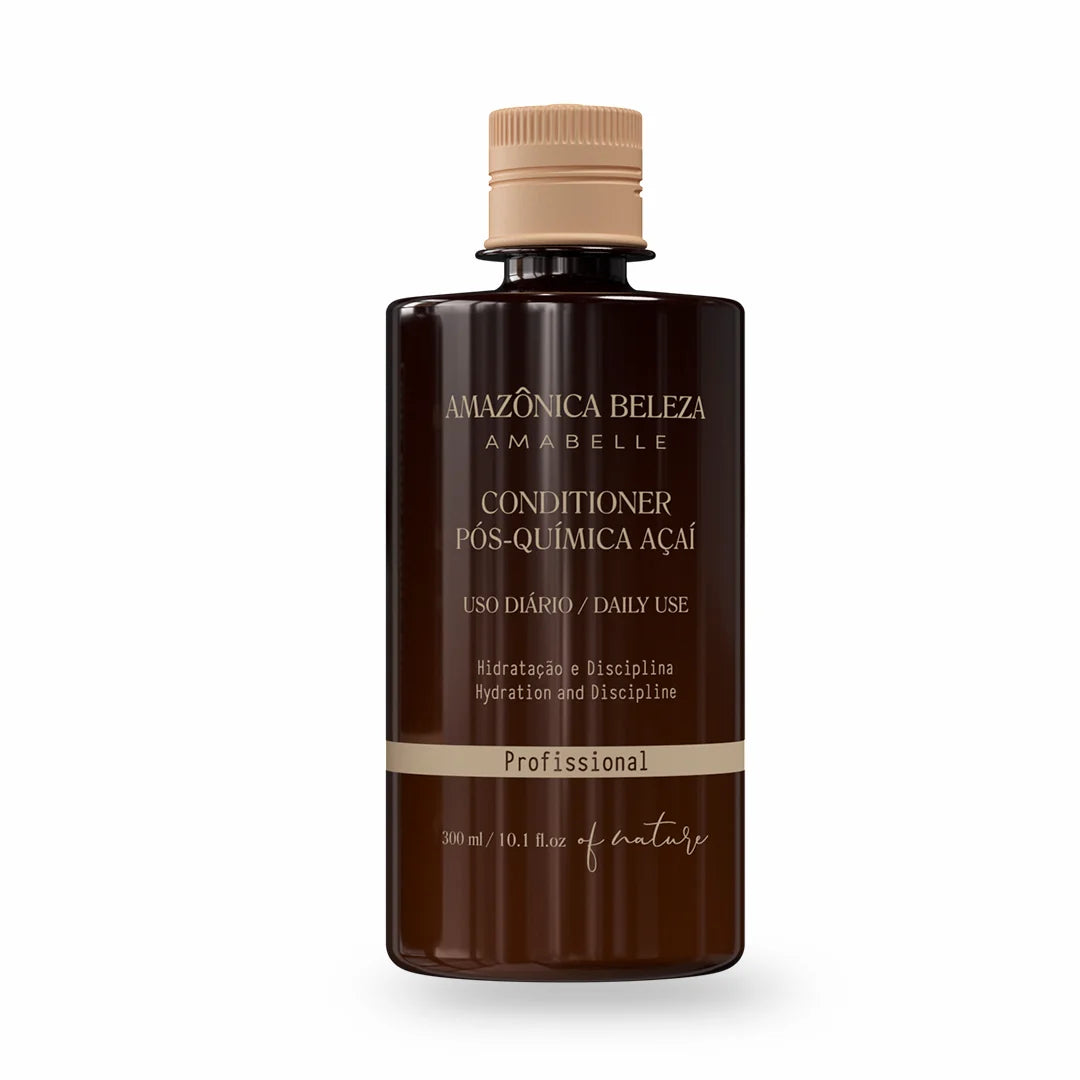 ACONDICIONADOR POST QUIMICA ACAÍ *300ML AMAZONICA BELEZA