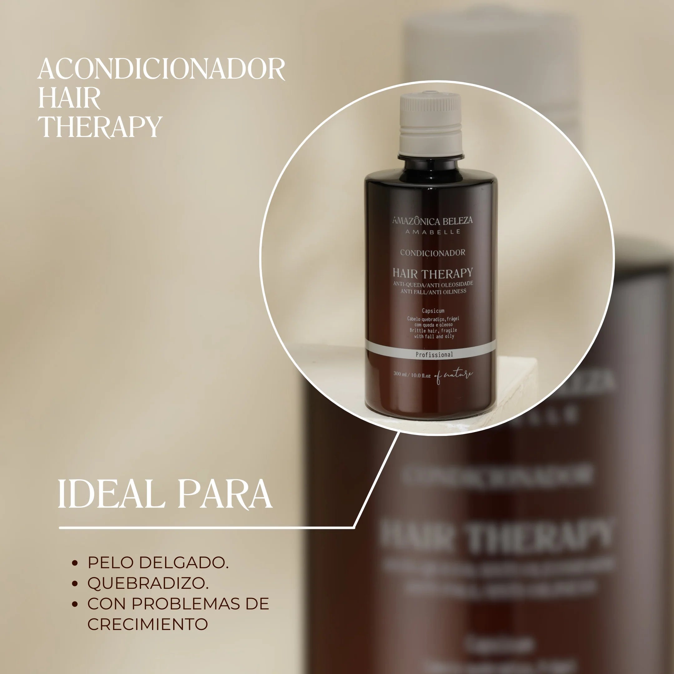 ACONDICIONADOR HAIR THERAPY *300ML AMAZONICA BELEZA
