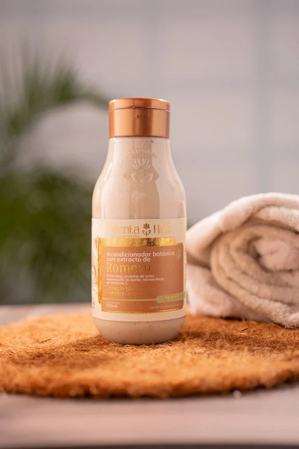 ACONDICIONADOR BOTÁNICO CON EXTRACTO DE ROMERO *550ML MENTA HAIR