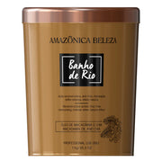 TERAPIA PROFESIONAL ANTI FRIZZ BANHO DE RIO *1000GR AMAZONICA BELEZA