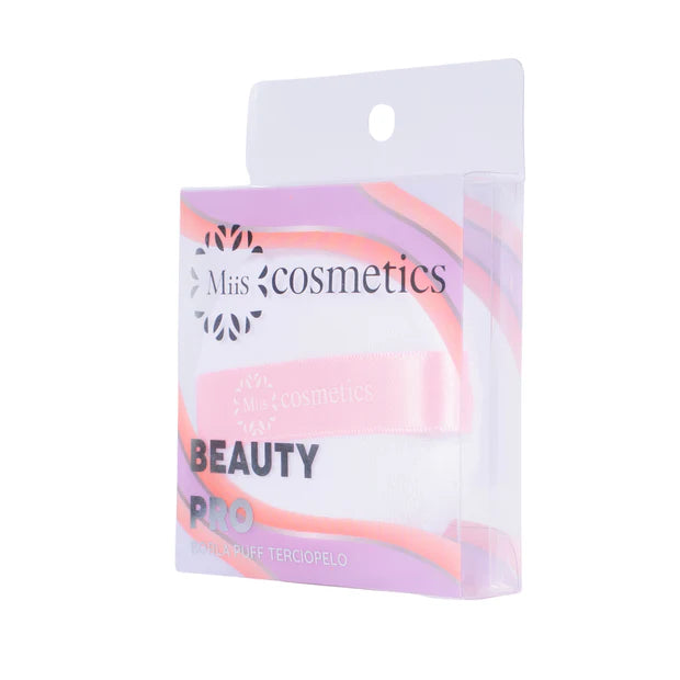 Borla Puff de Terciopelo Beauty Pro Miis Cosmetics