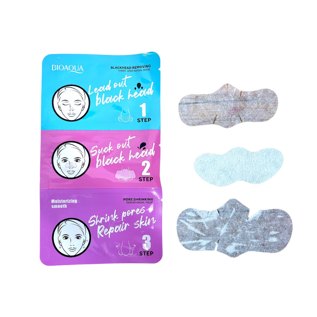Mascarilla Nasal 3 Pasos Puntos Negros Bioaqua