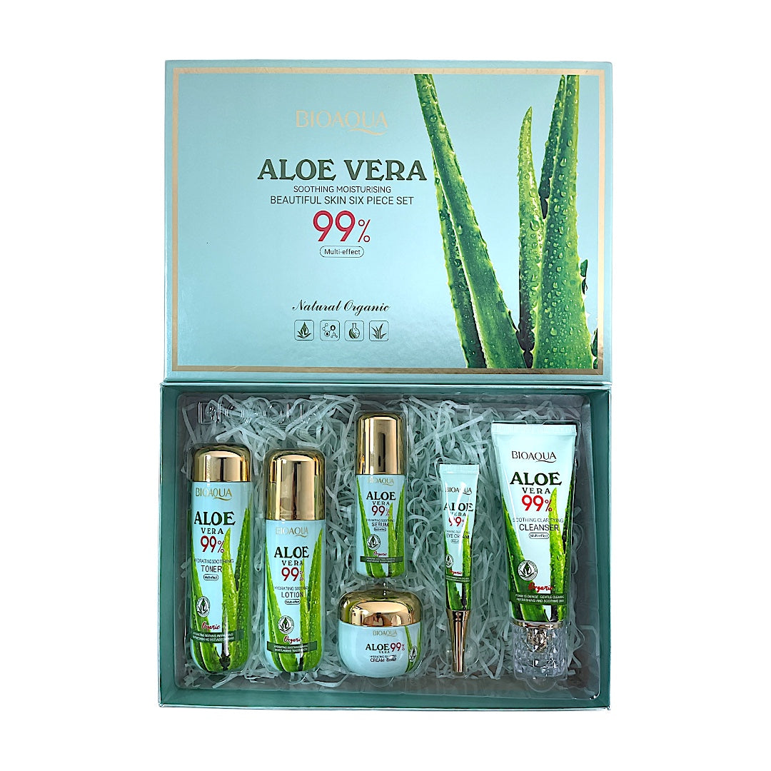 Kit Facial Aloe Vera 99% x6 Bioaqua
