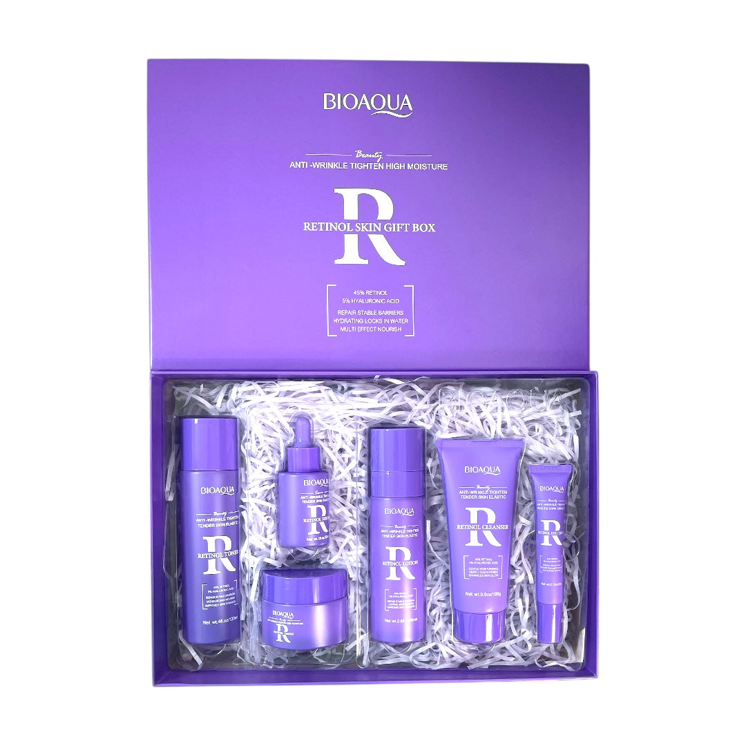 Kit Facial de Retinol x6 Bioaqua