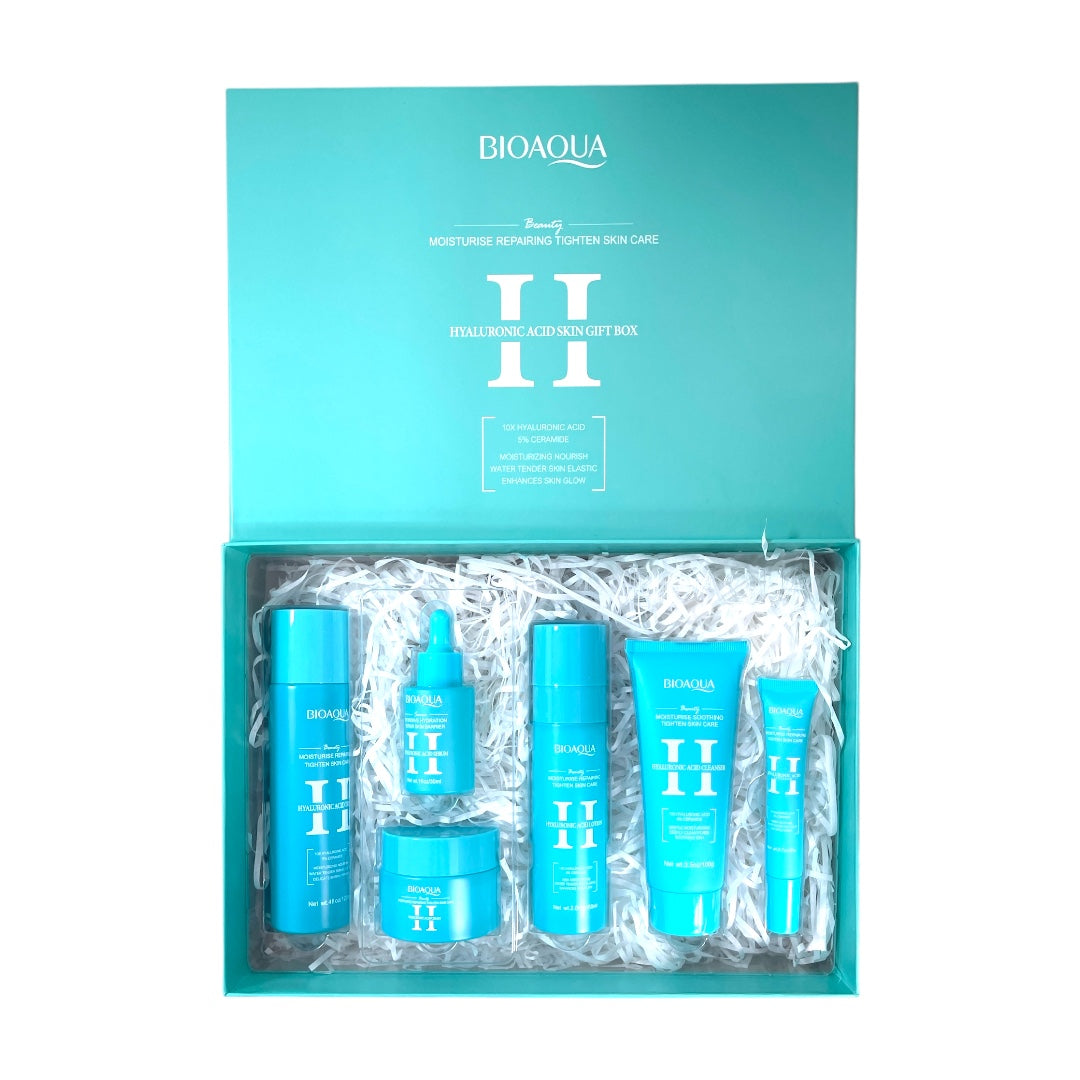 Kit Facial de Ácido Hialurónico x6 Bioaqua