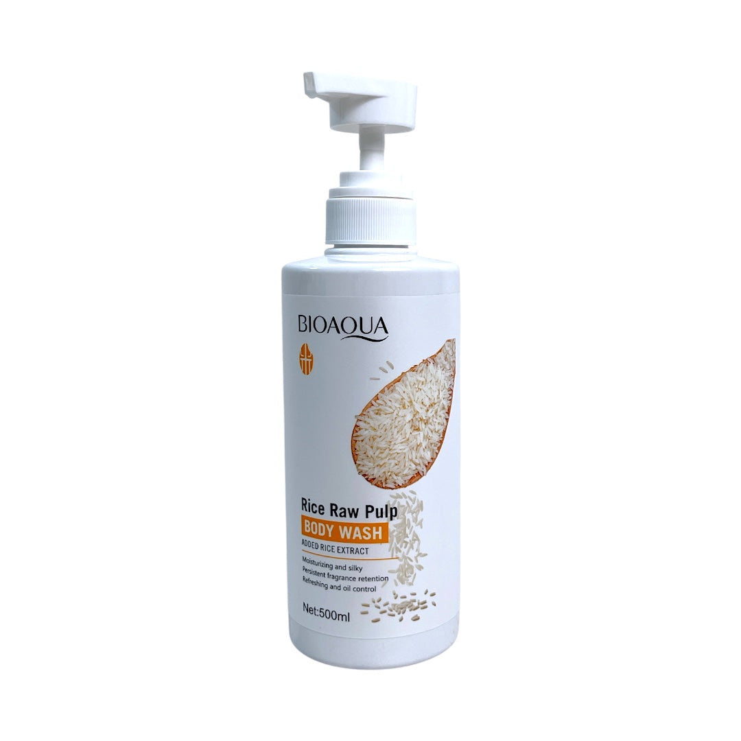 Jabón Corporal Rice Raw Pulp 500 ml Bioaqua