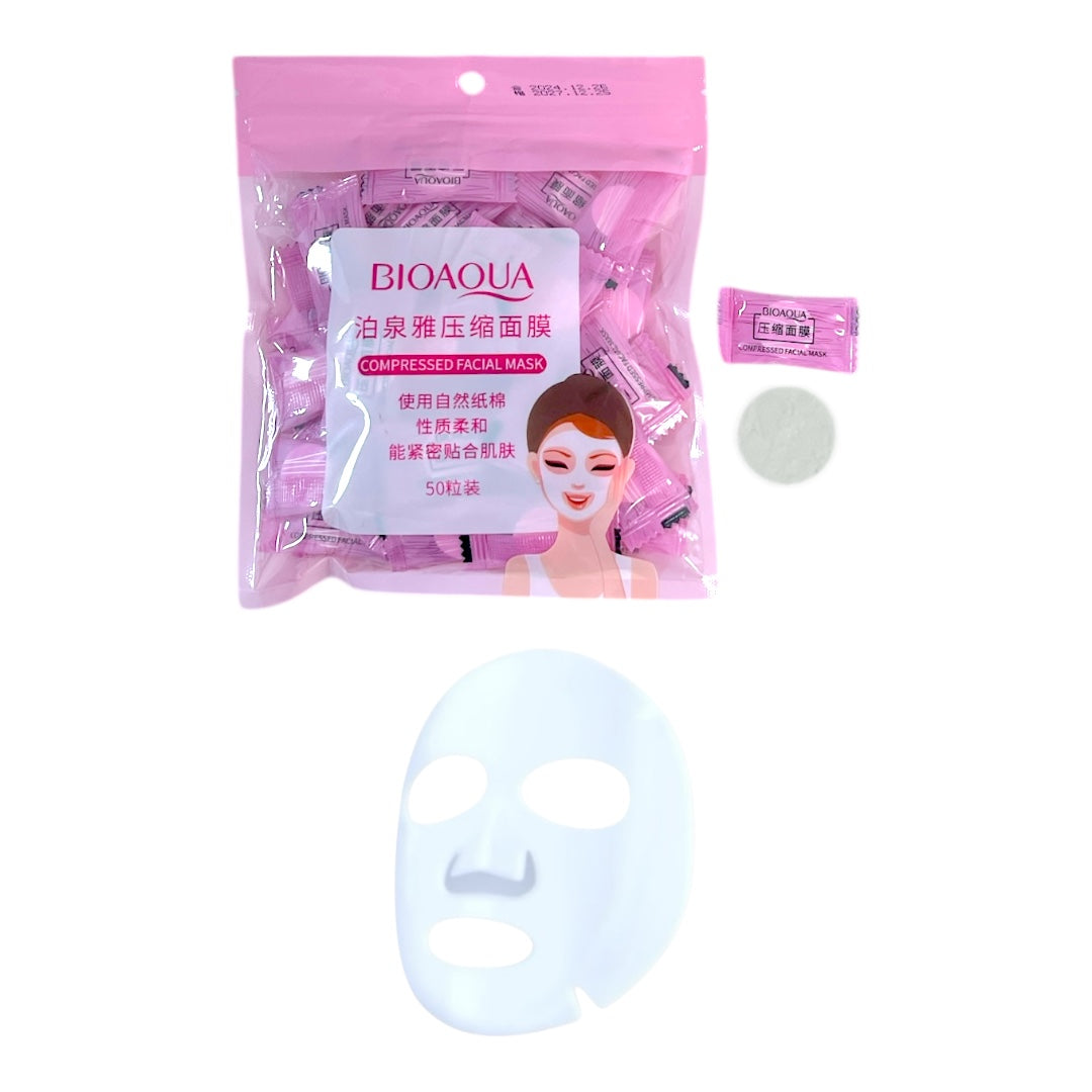 Mascarilla Facial en Velo Comprimida Bioaqua