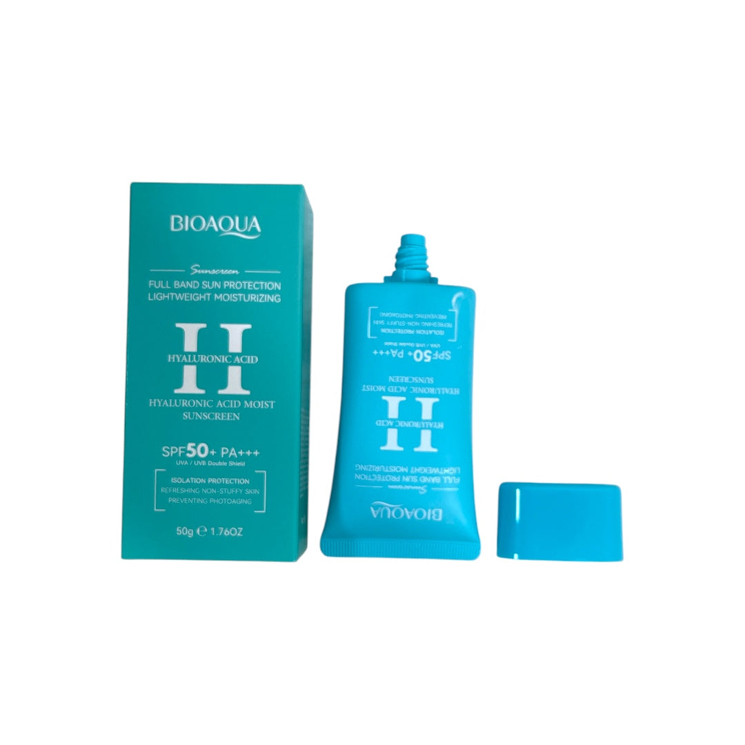 Protector Solar Ácido Hialurónico SPF 50+ 50 g Bioaqua