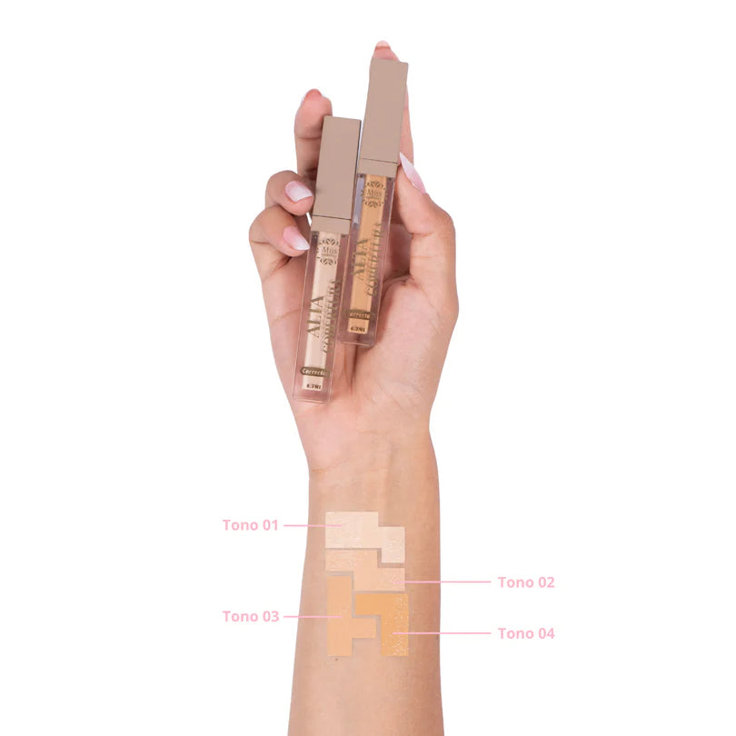Corrector de alta cobertura 6,5 ml Miis Cosmetics