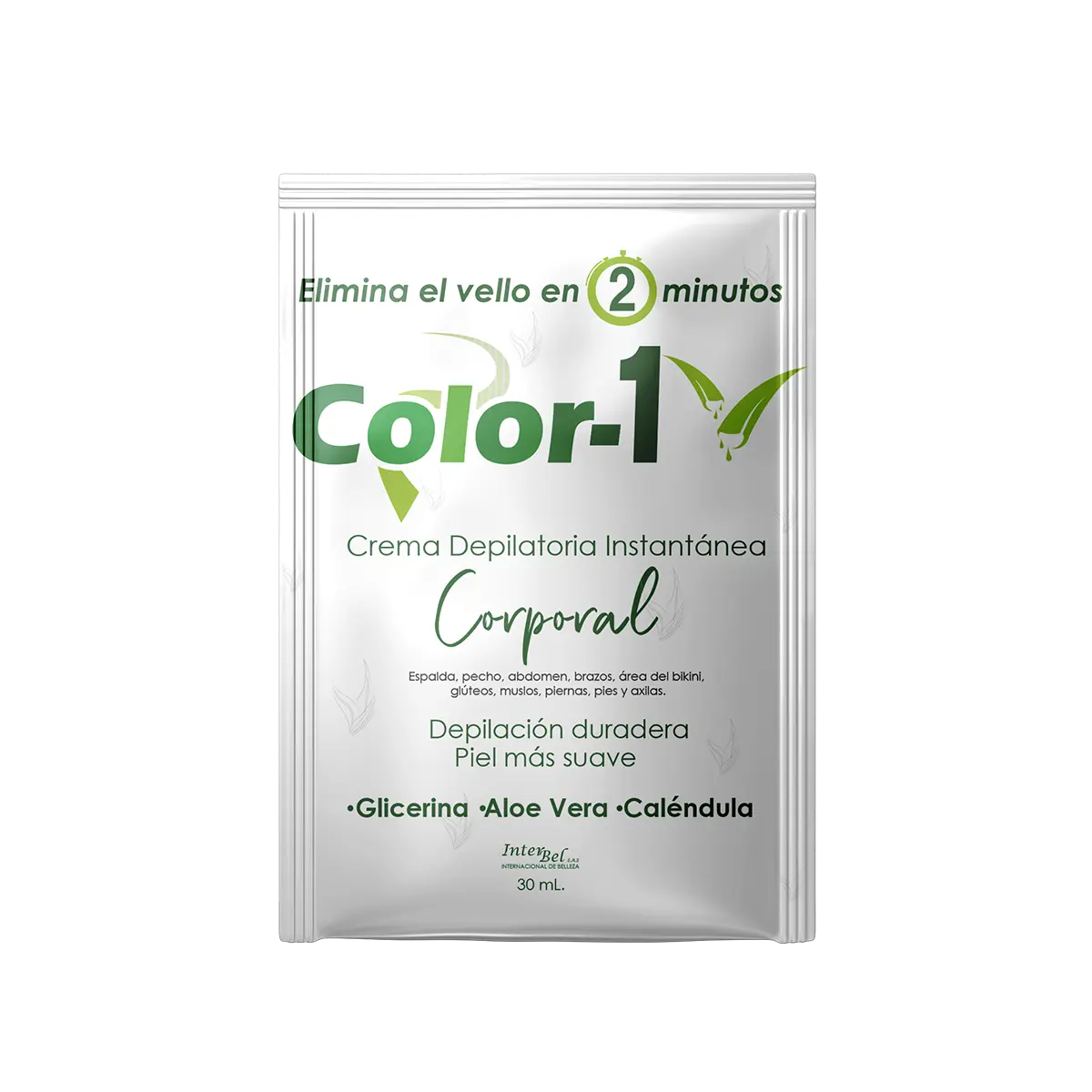 Crema Depilatoria Corporal Sachet 30 g Color 1