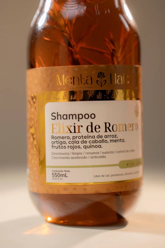 SHAMPOO ELIXIR DE ROMERO *550ML MENTA HAIR