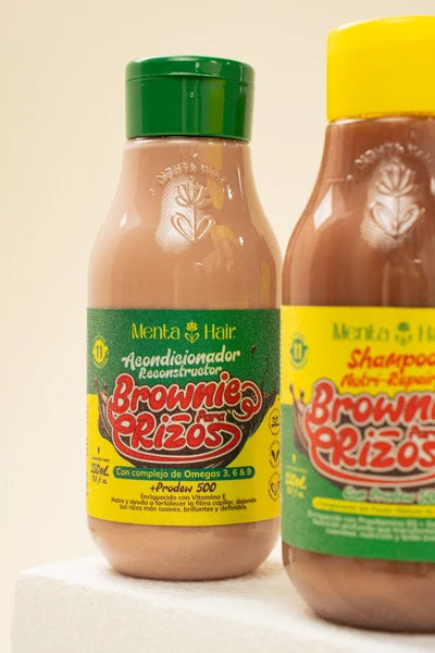 ACONDICIONADOR BROWNIE PARA RIZOS *550ML MENTA HAIR