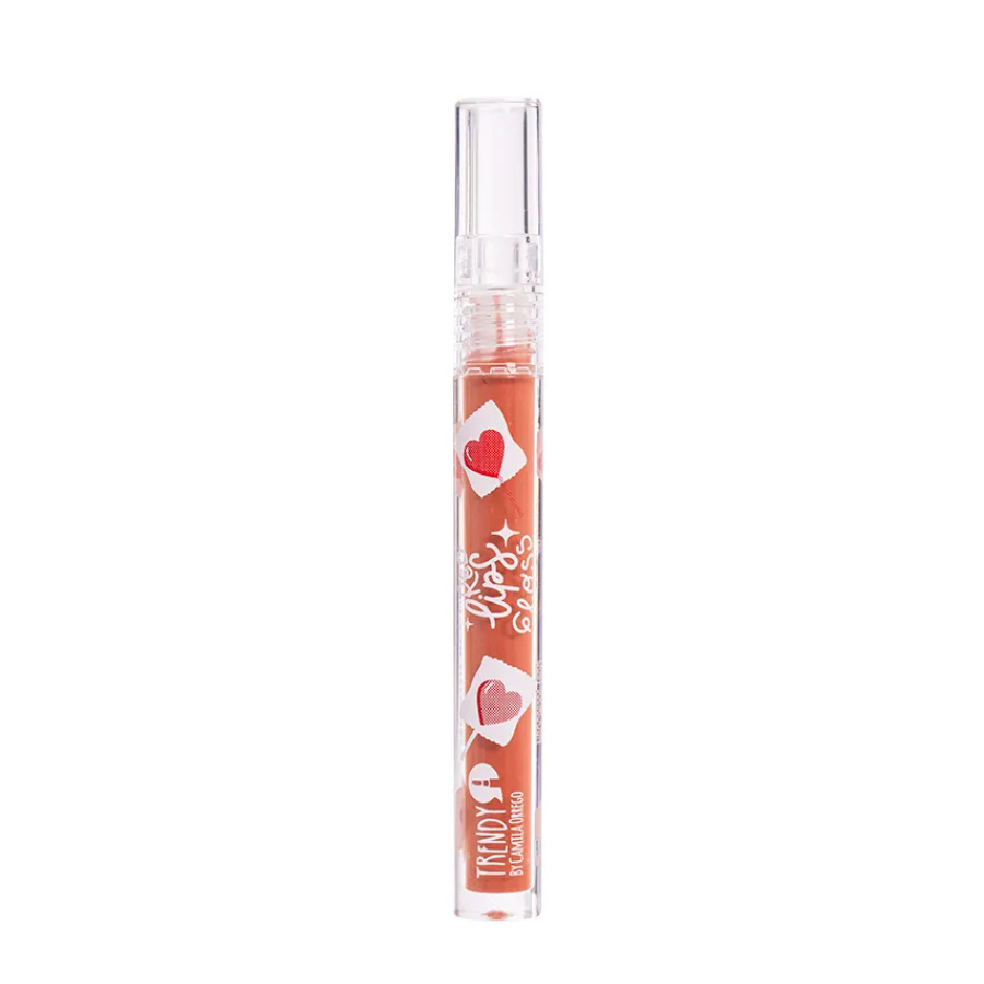 Brillo Red Lip Gloss Corazones 1.8 ml Trendy