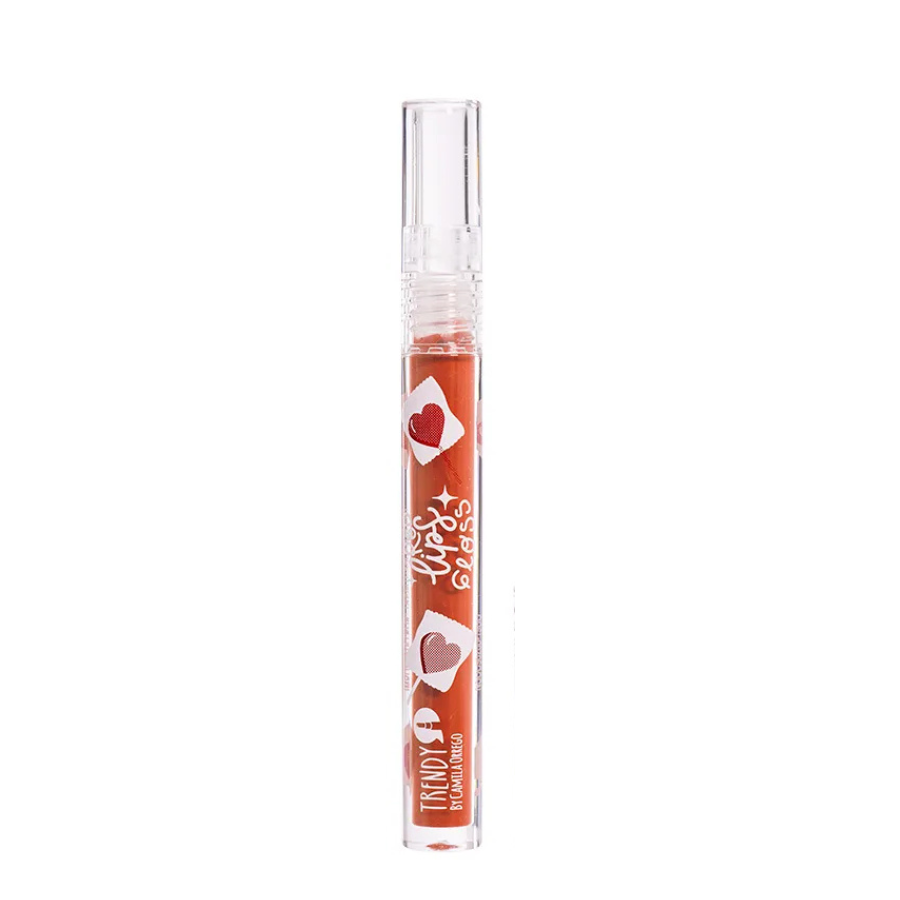 Brillo Red Lip Gloss Corazones 1.8 ml Trendy