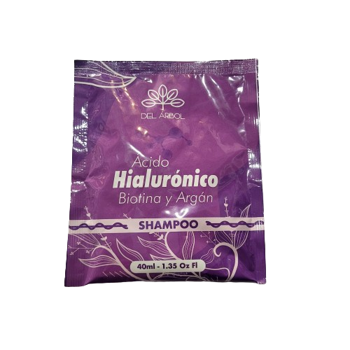 Shampoo Ácido Hialurónico Del Árbol de 40 ml