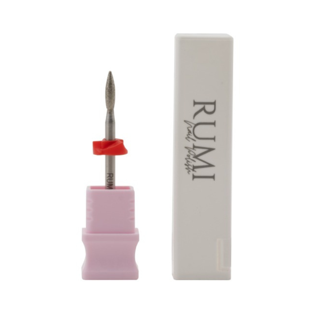 Punta Flama Medio Abrasivo Rojo Rumi