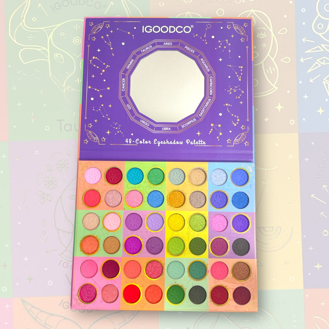 Paleta de Sombras 48 Colores IG3557 Igoodco