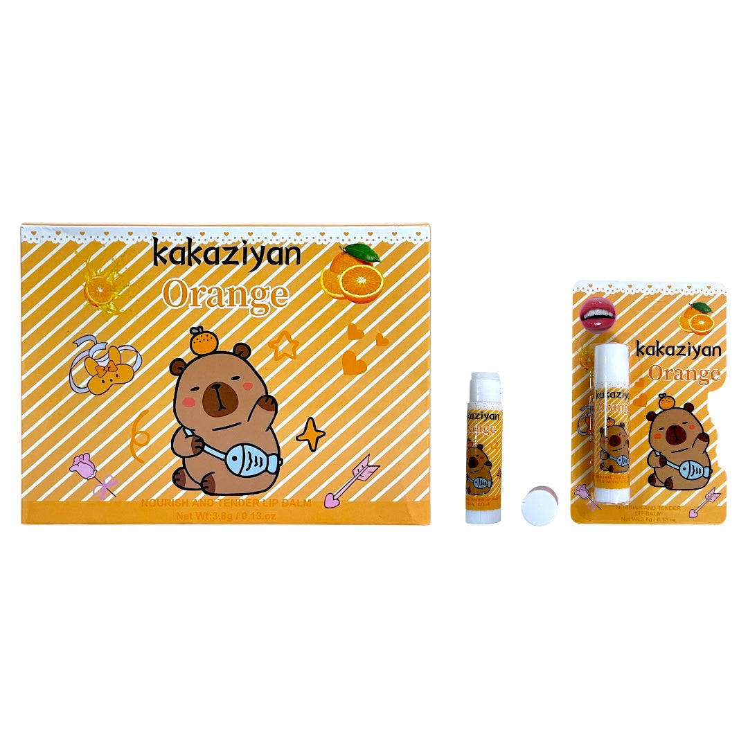 Bálsamo Labial Orange 3,8 g Kaka Ziyan