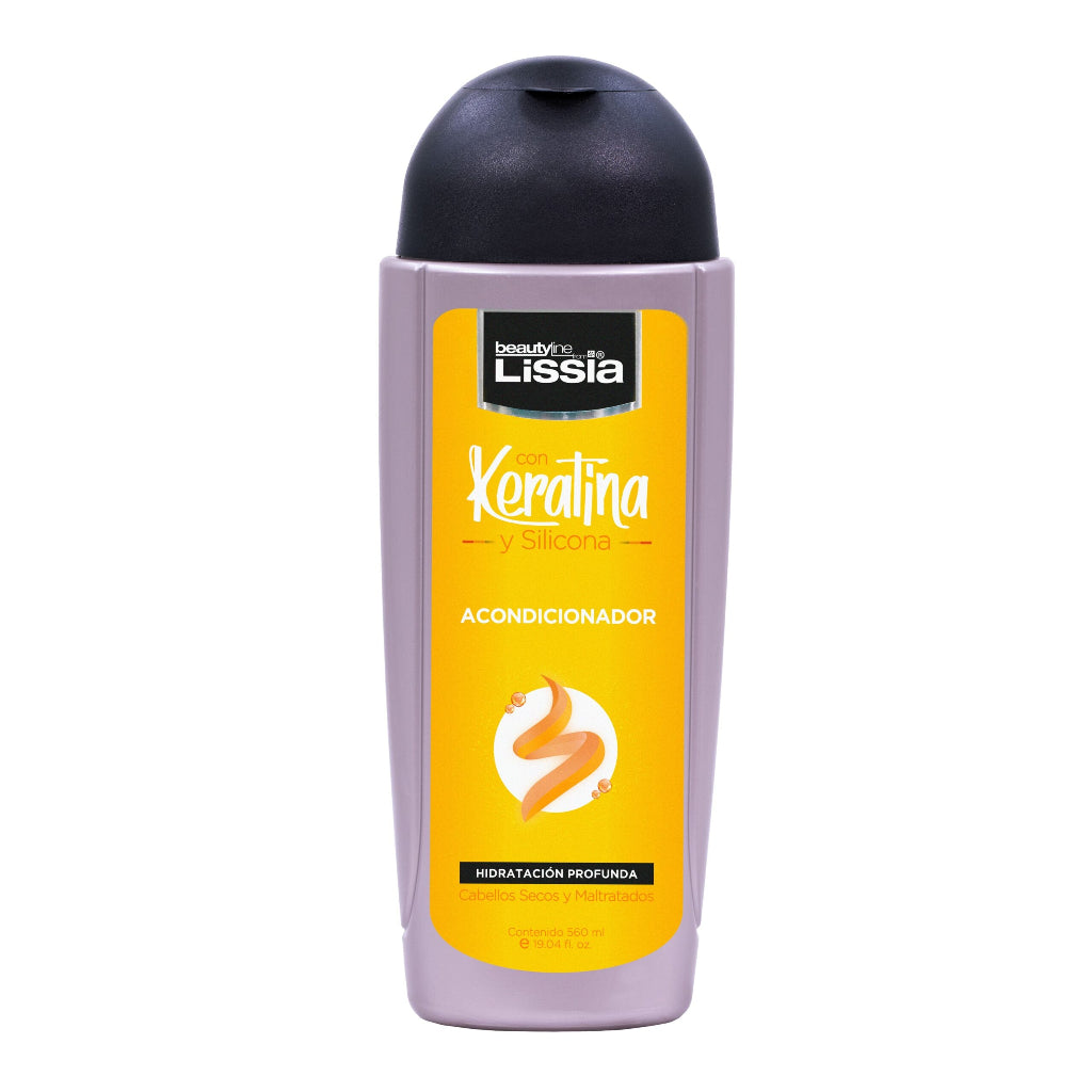 Acondicionador Keratina y Silicona Reparación 560ml Lissia