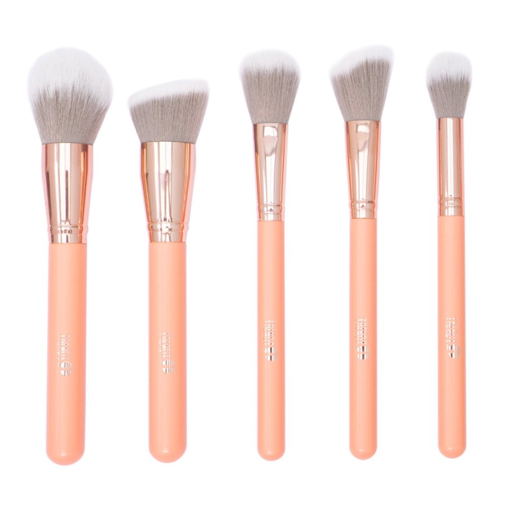 Kit de Brochas Coral 9 Brochas Trendy KC8