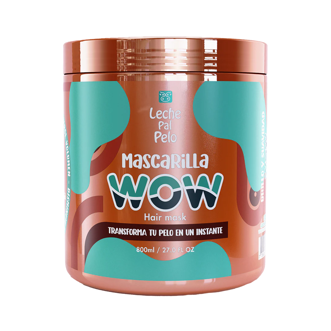 Mascarilla WOW 800 ml Leche Pal Pelo