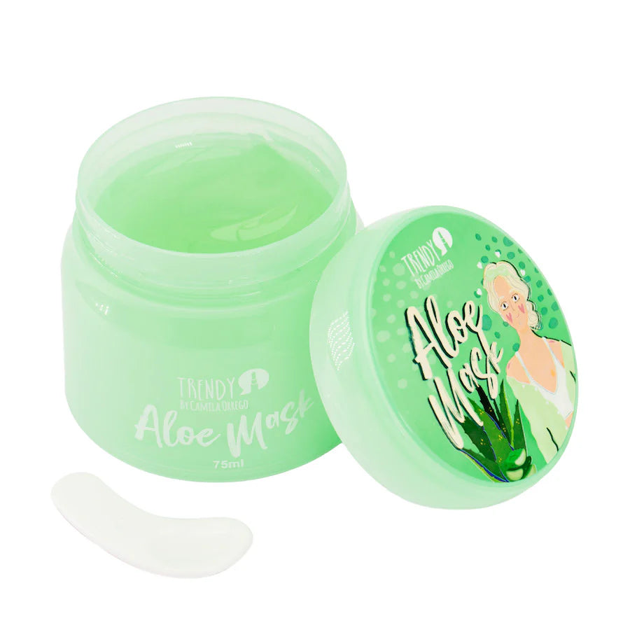Mascarilla Facial de Aloe Trendy