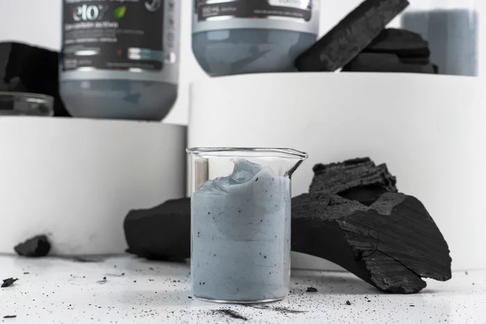 TRATAMIENTO CAPILAR DETOX CON CARBON ACTIVADO *550ML MENTA HAIR