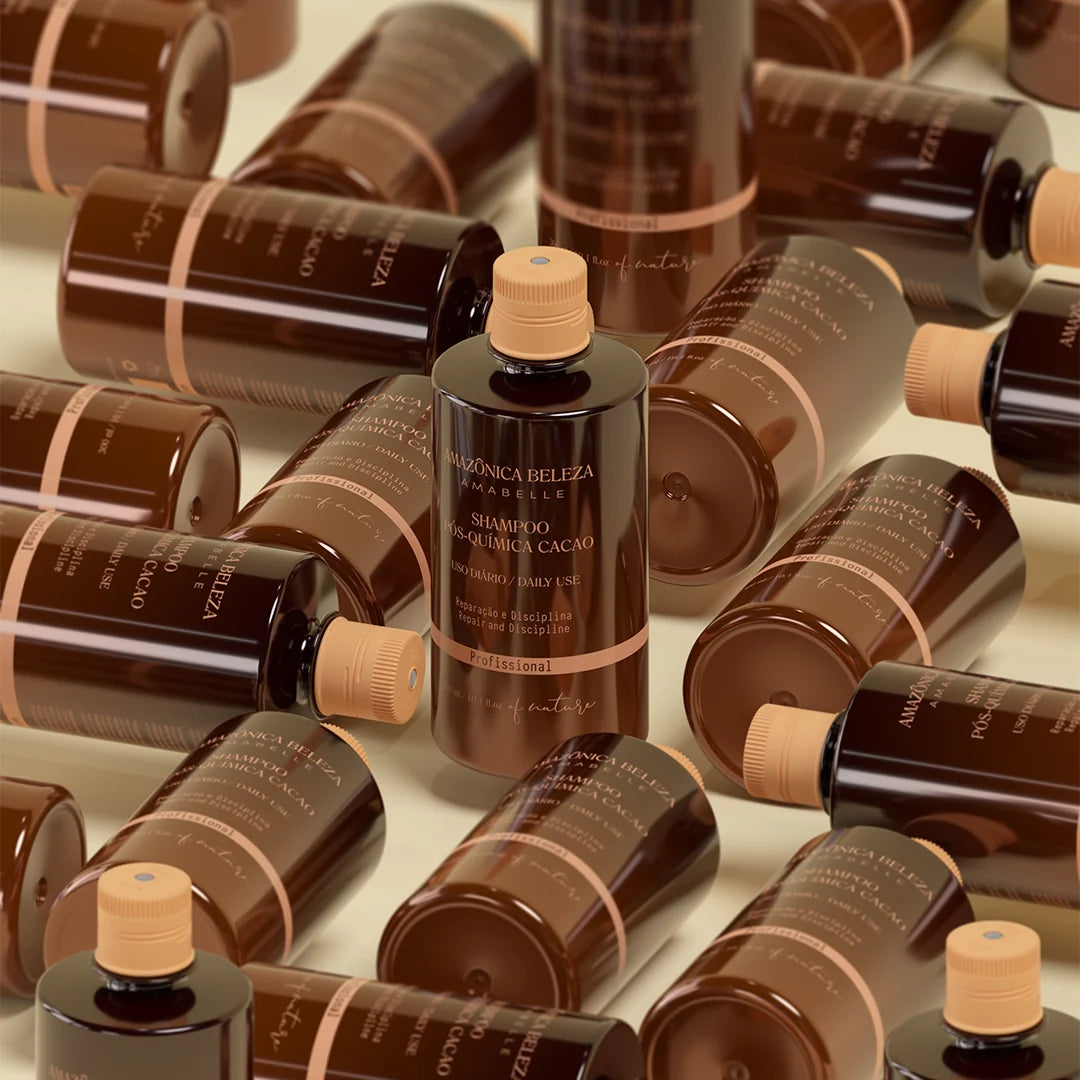 SHAMPOO POST QUIMICA CACAO *300ML AMAZONICA BELEZA