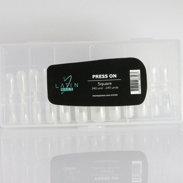 Caja de Uñas Press On Latin Nails x 240 Unidades