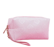 Cosmetiquera Rosé Tweed Bloomshell