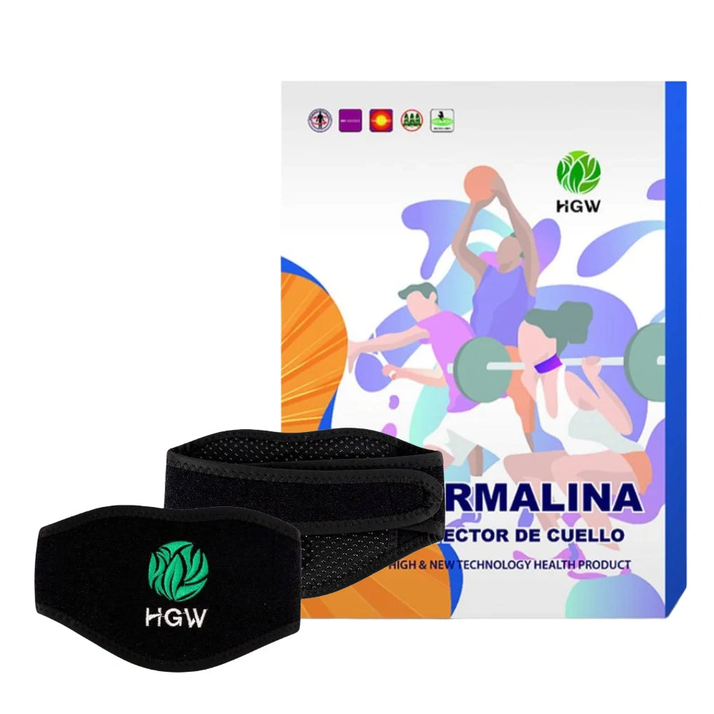 Protector de Cuello Auto-calentable con Turmalina HGW
