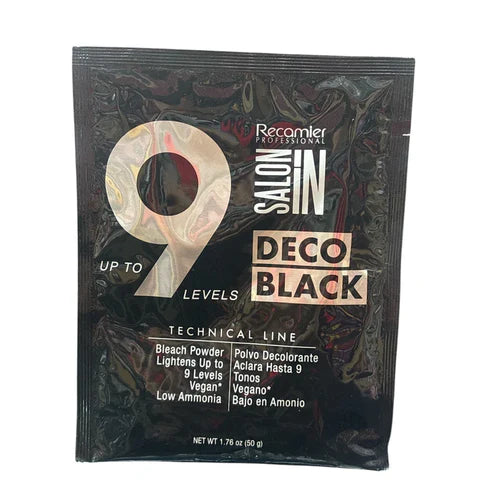 Polvo Decolorante Salon In Deco Black 50g